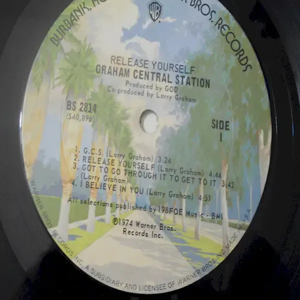 Graham Central Station - Release Yourself LP Vinyl Record For Sale