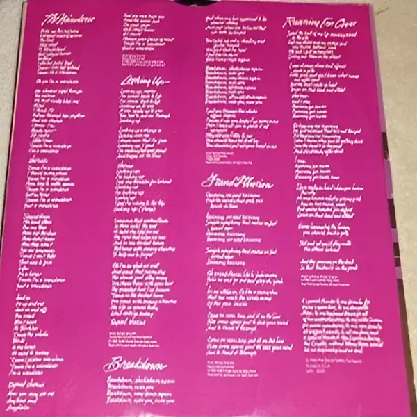 Donna Summer - The Wanderer LP Vinyl Record For Sale