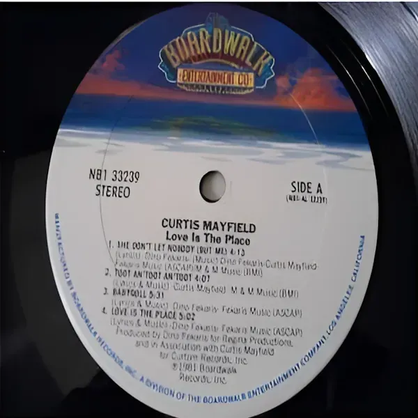 Curtis Mayfield - Love Is The Place LP Vinyl Record For Sale