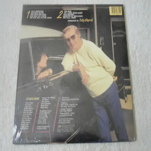 George Jones - Too Wild Too Long LP Vinyl Record For Sale