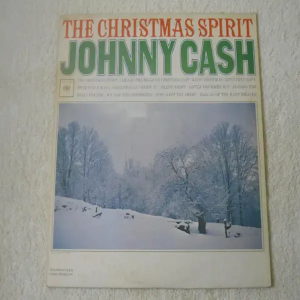 Johnny Cash - The Christmas Spirit LP Vinyl Record For Sale