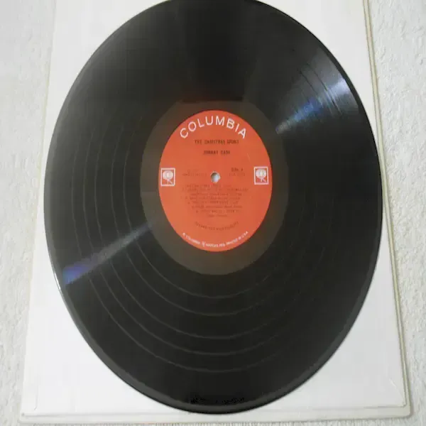 Johnny Cash - The Christmas Spirit LP Vinyl Record For Sale