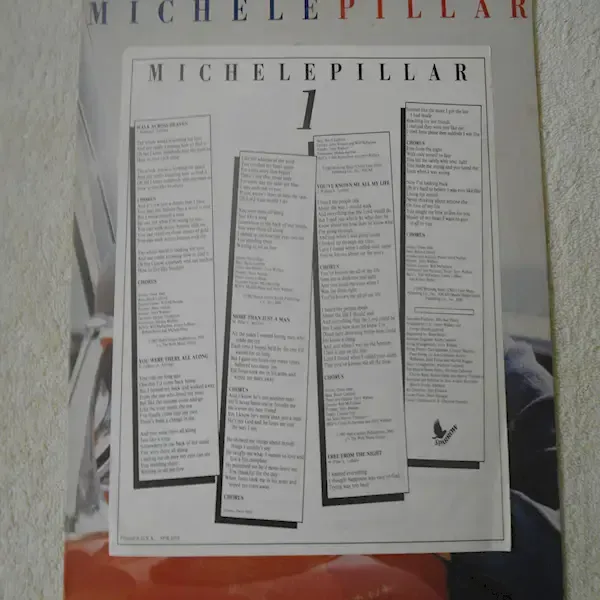 Michele Pillar - Self Titled LP Vinyl Record For Sale