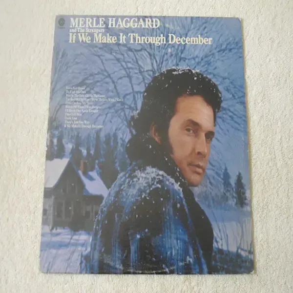 Merle Haggard - If We Make It Through December Vinyl LP For Sale