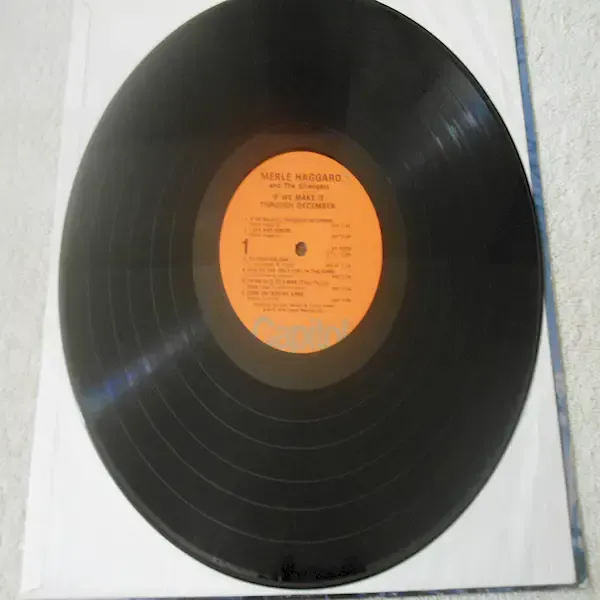 Merle Haggard - If We Make It Through December Vinyl LP For Sale