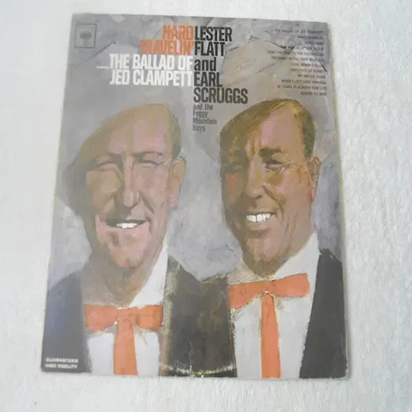 Flatt & Scruggs - Hard Travelin' LP Vinyl Record For Sale