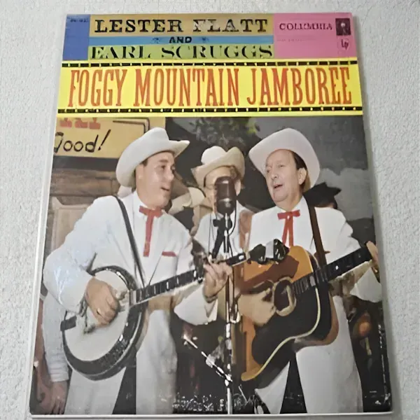 Flatt And Scruggs - Foggy Mountain Jamboree SIGNED Vinyl Record Sale