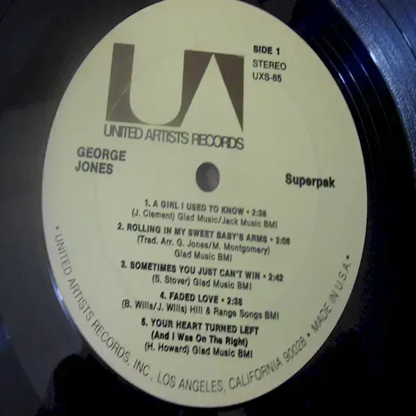 George Jones - Superpak 2xLP Vinyl Record For Sale
