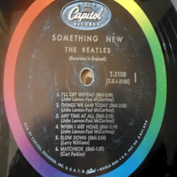 The Beatles - Something New LP Vinyl Record For Sale