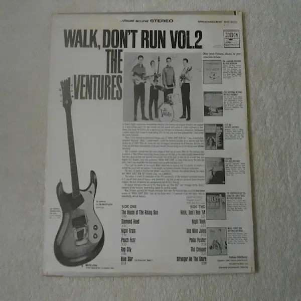The Ventures - Walk Don't Run Vol. 2 Vinyl LP Record For Sale