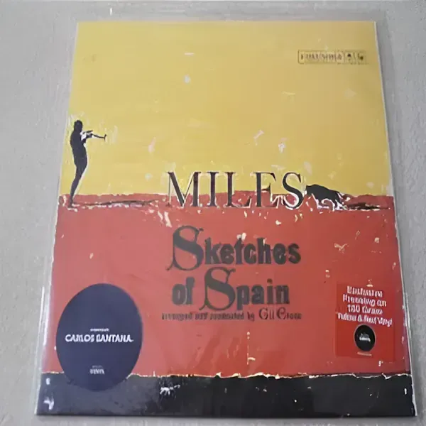 Miles Davis - Sketches Of Spain LP Vinyl Record For Sale - 180 Gram Yellow And Red