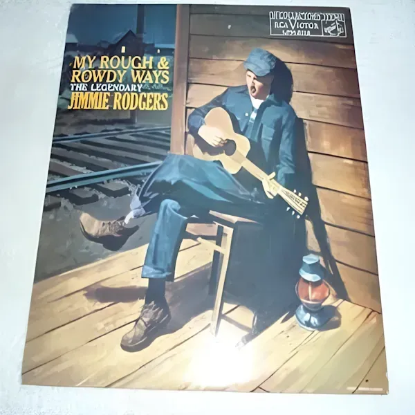 Jimmie Rodgers - My Rough and Roudy Ways Vinyl LP Record For Sale