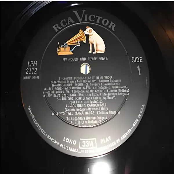 Jimmie Rodgers - My Rough and Roudy Ways Vinyl LP Record For Sale
