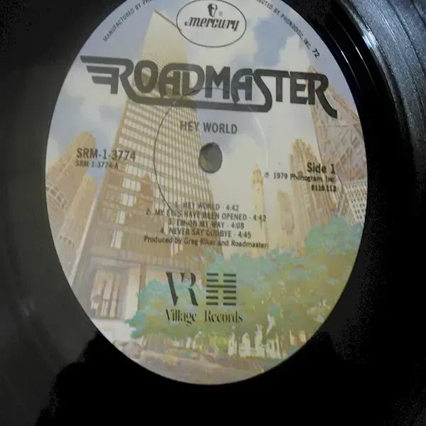 Roadmaster - Hey World LP Vinyl Record For Sale