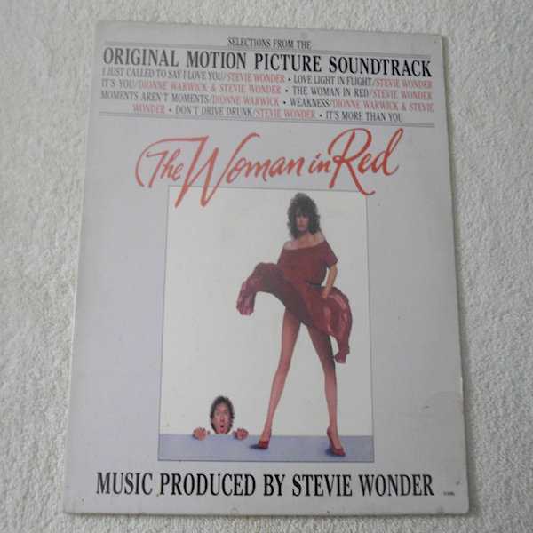 Stevie Wonder - Woman In Red Motion Picture Soundtrack Vinyl LP Record For Sale