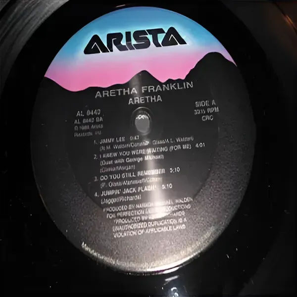 Aretha Franklin - Aretha Vinyl LP Record For Sale