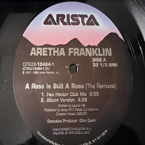 Aretha Franklin - A Rose Is Still A Rose 2xLP Vinyl Record For Sale
