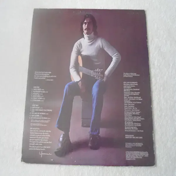 Kenny Rankin - Like A Seed LP Vinyl Record For Sale