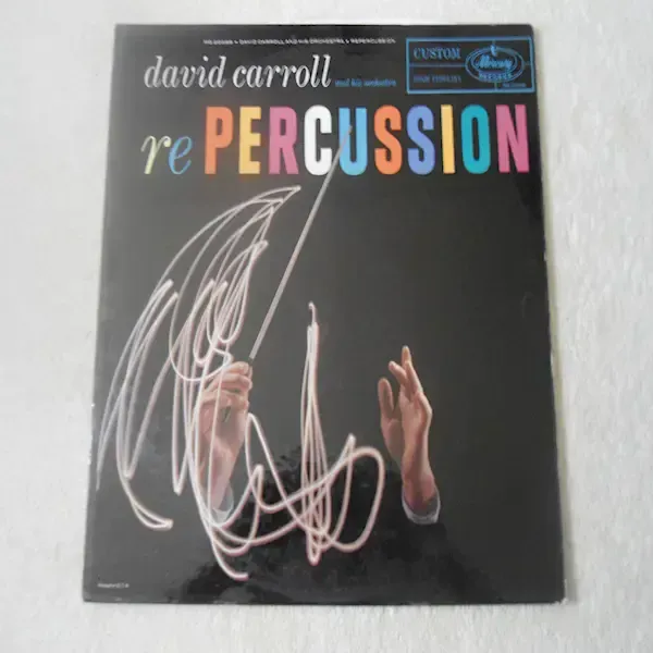 David Carroll - re PERCUSSION Vinyl LP Record For Sale
