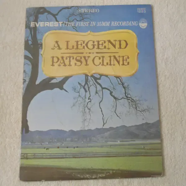 Patsy Cline - A Legend LP Vinyl Record For Sale