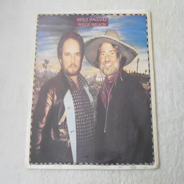 Merle Haggard | Willie Nelson - Poncho & Lefty LP Vinyl Record For Sale
