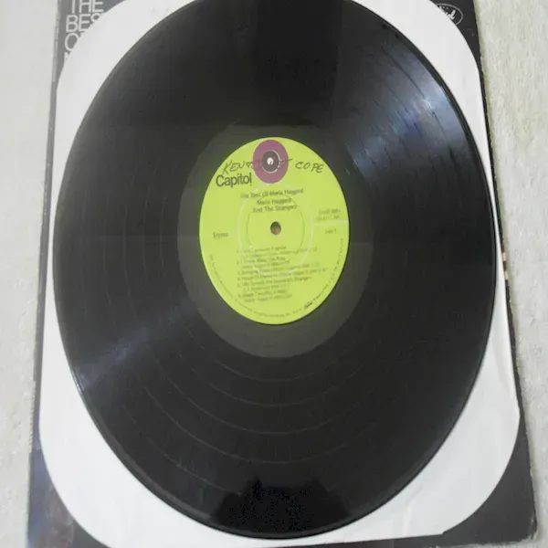 Merle Haggard - The Best Of Merle Haggard LP Vinyl Record For Sale