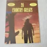 20 Country Greats - Traditional Country Compilation LP Vinyl Record For Sale