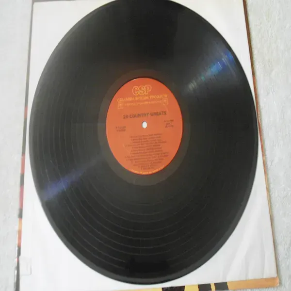 20 Country Greats - Traditional Country Compilation LP Vinyl Record For Sale