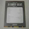 20 Country Greats - Traditional Country Compilation LP Vinyl Record For Sale