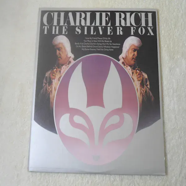 Charlie Rich - The Silver Fox LP Vinyl Record For Sale