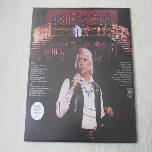 Charlie Rich - The Silver Fox LP Vinyl Record For Sale