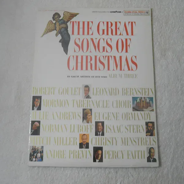 The Great Songs Of Christmas - Album Three LP Vinyl Record For Sale