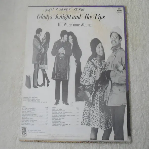 Gladys Knight And The Pips - If I Were Your Woman Vinyl LP For Sale