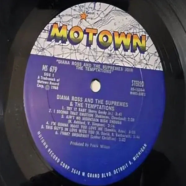 Diana Ross & The Supremes - Join The Temptations LP Vinyl Record For Sale