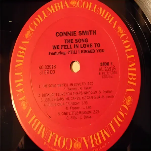 Connie Smith - The Song We Fell In Love To LP Vinyl Record For Sale