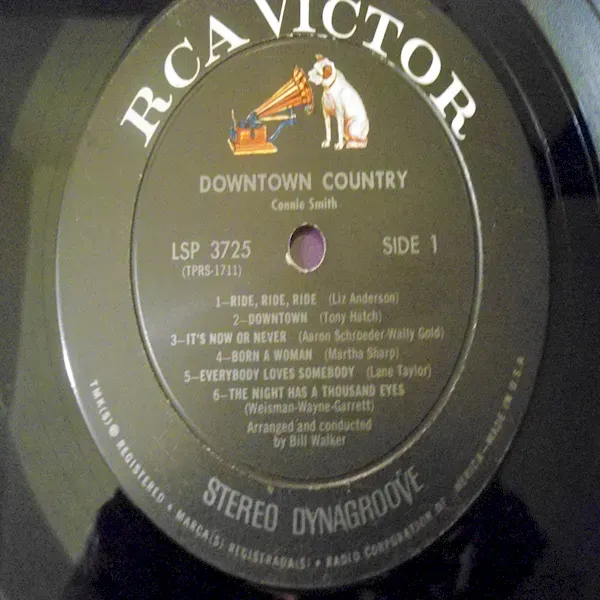 Connie Smith - Downtown Country LP Vinyl Record For Sale
