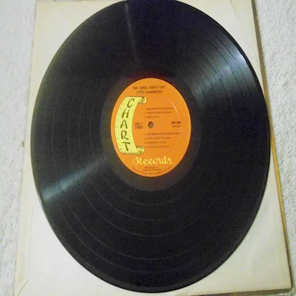 Lynn Anderson - Big Girls Don't Cry LP Vinyl Record For Sale