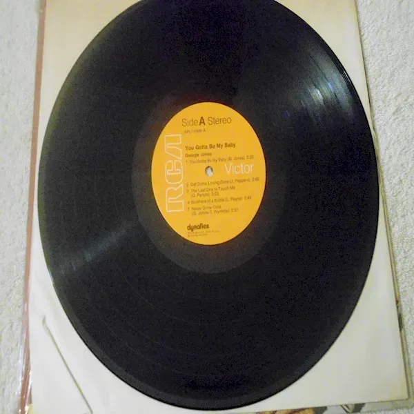 George Jones - You Gotta Be My Baby LP Vinyl Record For Sale