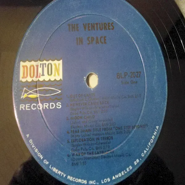 The Ventures - In Space LP Vinyl Record For Sale