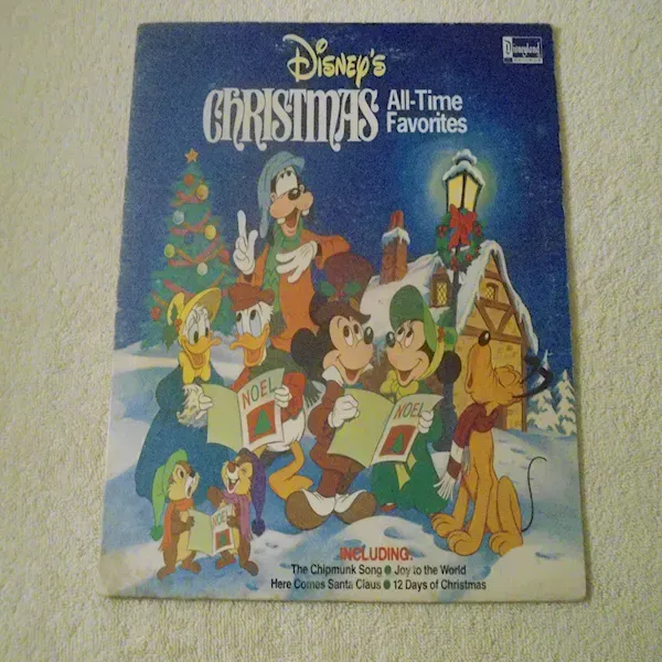 Disney's Christmas All-Time Favorites LP Vinyl Record For Sale Disney's Christmas All-Time Favorites LP Vinyl Record For Sale
