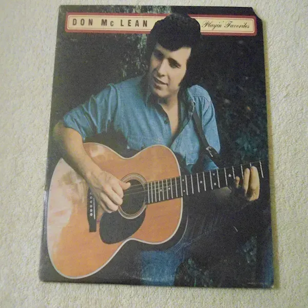 Don Mclean - Playin' Favorites LP Vinyl Record For Sale Don Mclean - Playin' Favorites LP Vinyl Record For Sale