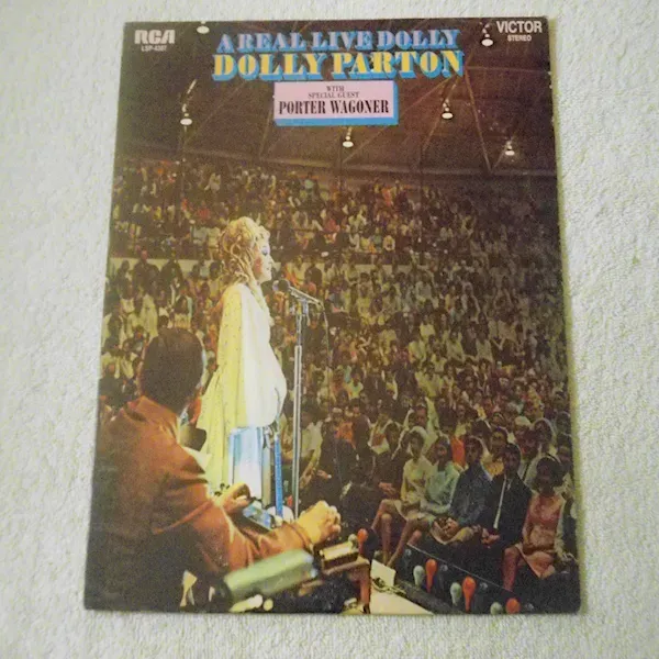 Dolly Parton - A Real Live Dolly LP Vinyl Record For Sale Dolly Parton - A Real Live Dolly LP Vinyl Record For Sale