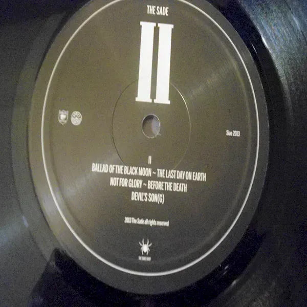 The Sade - II LP Vinyl Record For Sale