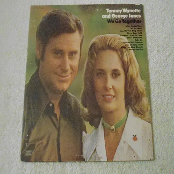 Tammy Wynette And George Jones - We Go Together LP Vinyl Record For Sale