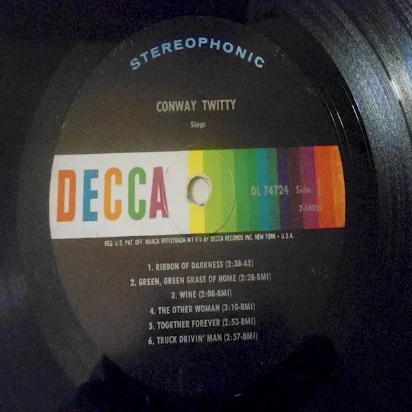 Conway Twitty - Sings LP Vinyl Record For Sale