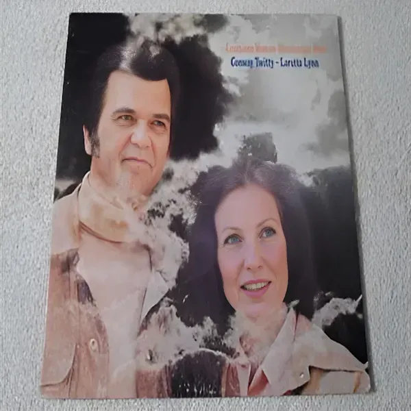 Conway Twitty & Loretta Lynn - Louisiana Woman, Mississippi Man Vinyl LP Record For Sale