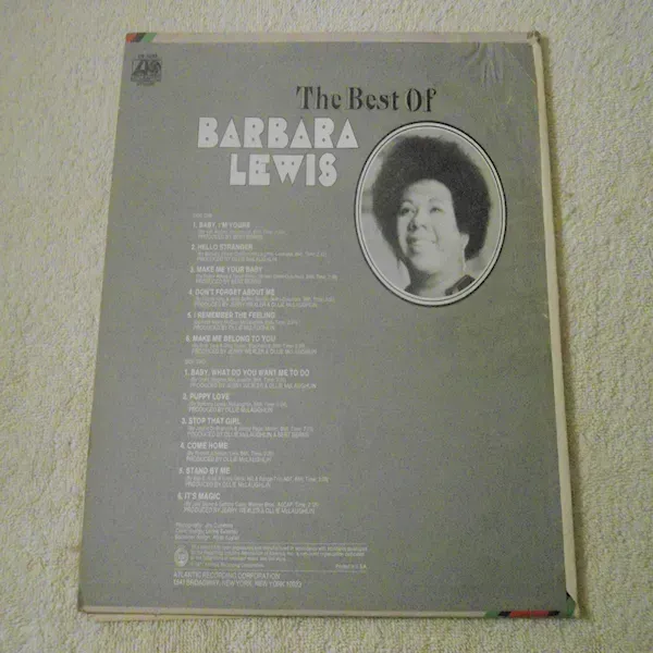 Barbara Lewis - The Best Of Barbara Lewis Vinyl LP For Sale