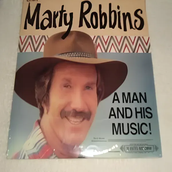 Marty Robbins - A Man And His Music SUPER RARE 2x LP Record For Sale Marty Robbins - A Man And His Music SUPER RARE 2x LP Record For Sale