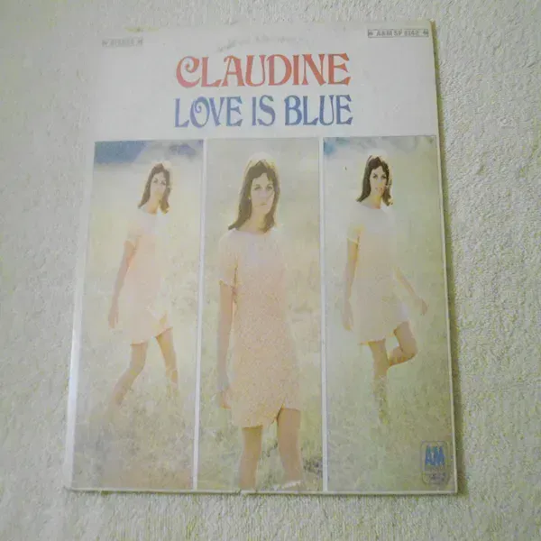 Claudine Longet - Love Is Blue LP Vinyl Record For Sale Claudine Longet - Love Is Blue LP Vinyl Record For Sale